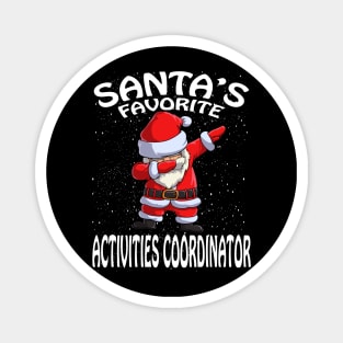 Santas Favorite Activities Coordinator Christmas Magnet